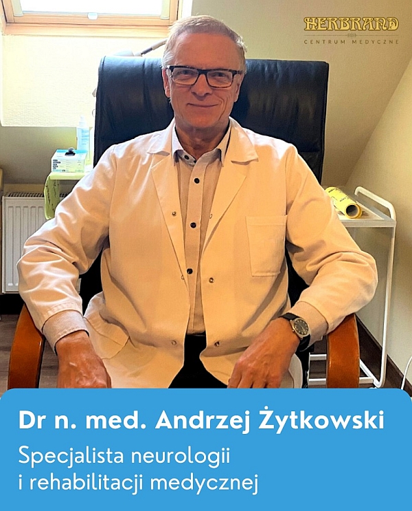 Neurolog dr Andrzej Żytkowski